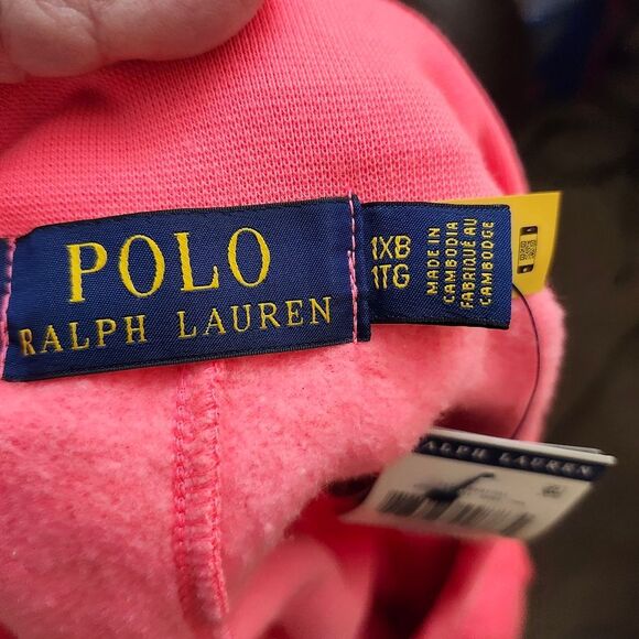 Polo‎ by Ralph Lauren Pink Athletic Shorts with Elastic Waistband Sz 1XB NEW - Picture 6 of 10